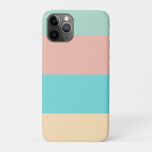 レトロ沿岸ストライプ Case-Mate iPhoneケース (裏)