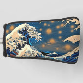 レトロ波に乗る：ヴィンテージゴルフヘッドカバー ゴルフヘッドカバー (正面)