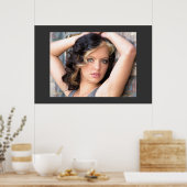 レトロ波サロンポスター ポスター (キッチン)