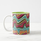 レトロ波マナ ツートーンマグカップ (左)