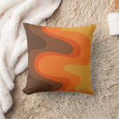レトロ波形抽象芸術II クッション (ブランケット)