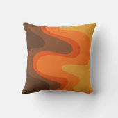 レトロ波形抽象芸術II クッション (裏面)