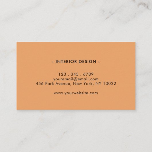 レトロ波形 名刺 (裏面)