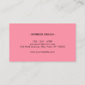 レトロ波形 名刺 (裏面)