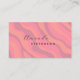 レトロ波形 名刺