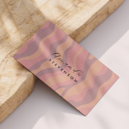 レトロ波形 名刺