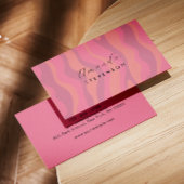 レトロ波形 名刺