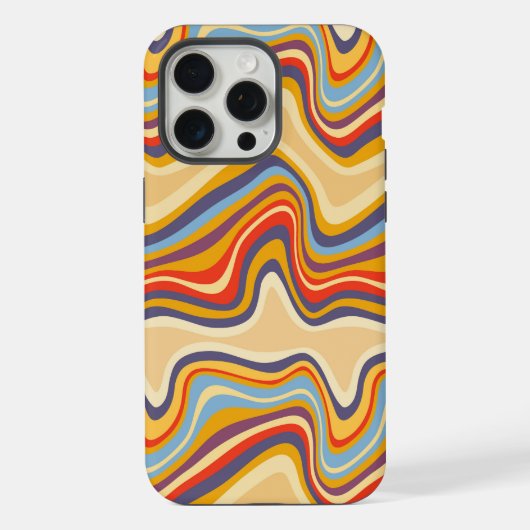 レトロ波打ち際 iPhoneケース (裏面)