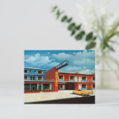 レトロ海ビューモーテルヴィンテージ ポストカード (スタンド正面)