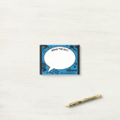 レトロ海冒険漫画科学先生ギフト ポストイット (デスク上)