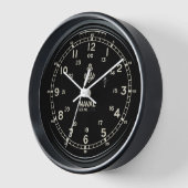 レトロ海軍時計模造 壁時計 (傾斜)