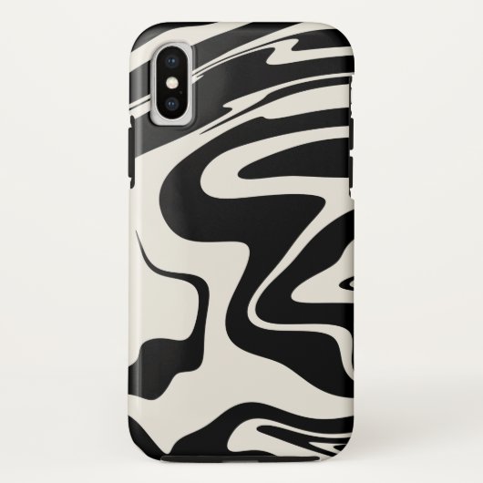レトロ液旋回グ#2ム#retro #decor #art Case-Mate iPhoneケース (裏面)