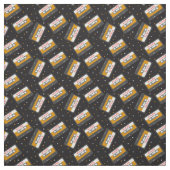 レトロ混合テープ中継パターン ファブリック (見本)