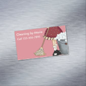 レトロ清掃用電磁石 マグネット名刺 (インサイチュ)