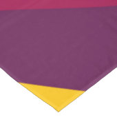 レトロ渦巻き旋回 – 夕日 テーブルクロス (アングル)