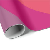 レトロ渦巻き旋回 – 夕日 ラッピングペーパー (ロールコーナー)