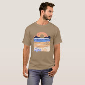 レトロ湖ライフ Tシャツ (正面フル)