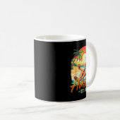 レトロ湾米国アメリカEst 2025アメリカ国旗G コーヒーマグカップ (正面右)