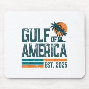レトロ湾米国アメリカEst 2025アメリカ国旗G マウスパッド