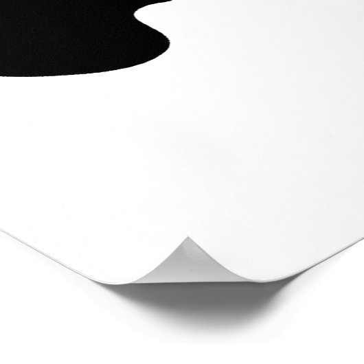 レトロ湿地 ポスター (角)