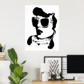 レトロ湿地 ポスター (ホームオフィス)