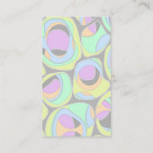 レトロ溝型ガラス形態論 名刺 (裏面)