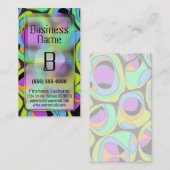 レトロ溝型ガラス形態論 名刺 (正面/裏面)