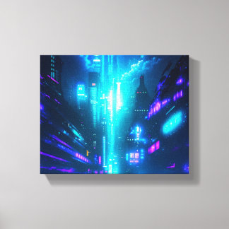 レトロ溝変換 キャンバスプリント