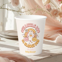 レトロ溝深いハロウィーンリトルブベビーシャワー