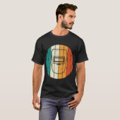 レトロ溶接工マスク 溶接Tシャツ ヴィンテージ Tシャツ (正面フル)