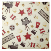 レトロ演技映画劇場/劇場 タイル (正面)