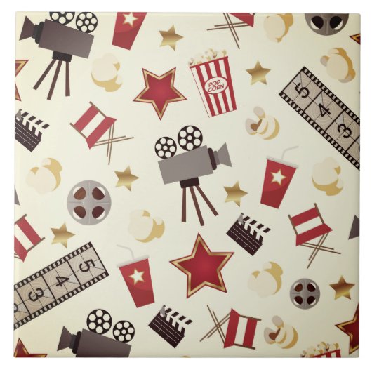 レトロ演技映画劇場/劇場 タイル (正面)