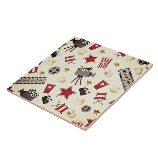 レトロ演技映画劇場/劇場 タイル (側面)