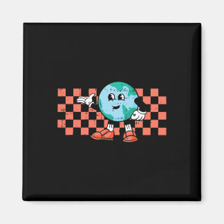 レトロ漫画の惑星の地球の日の環境自然 マグネット