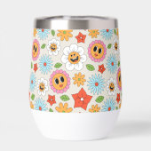 レトロ漫画の花お洒落幸せおもしろい (背面)