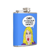 レトロ漫画カスタムフラスコ フラスク (右)