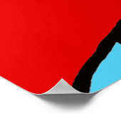 レトロ漫画ストリップ美しいポスター ポスター (角)