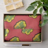 レトロ漫画ブックスタイルハッピーニューイヤー 薄葉紙 (ギフト)