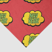 レトロ漫画ブックスタイル新年 薄葉紙 (詳細)