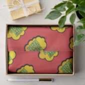 レトロ漫画ブックスタイル新年 薄葉紙 (ギフト)