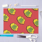 レトロ漫画ブックスタイル新年 薄葉紙 (クラフト)