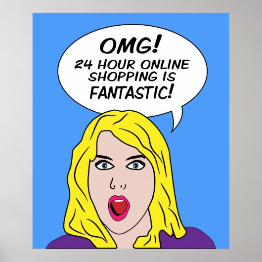 レトロ漫画ポスター ポスター (正面)