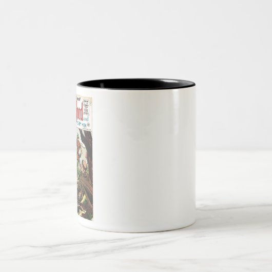 レトロ漫画ロビンフッド ツートーンマグカップ (中央)