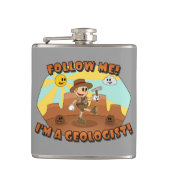 レトロ漫画後を追 – 私は地質学者だ! フラスク (正面)