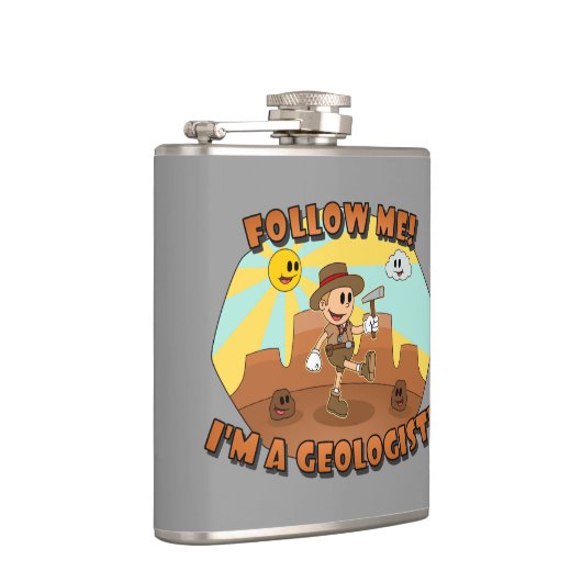 レトロ漫画後を追 – 私は地質学者だ! フラスク (右)