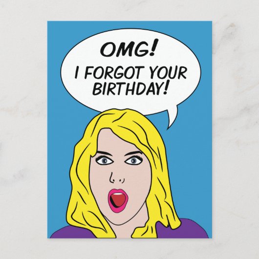 レトロ漫画日報はがき ポストカード (正面)