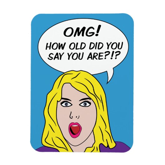 レトロ漫画磁石 マグネット (縦)