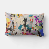 レトロ漫画 ランバークッション (裏面)