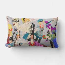 レトロ漫画 ランバークッション