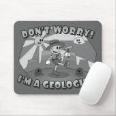 レトロ漫画 – 心配しないで!地質学者だ! マウスパッド (マウス)